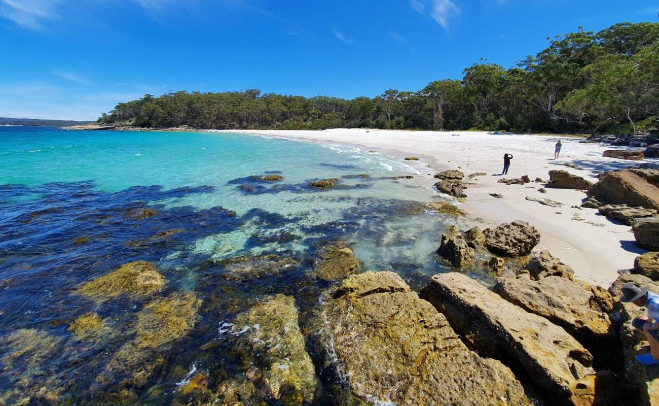 Photo of Greenfield Beach with white fine sand surface