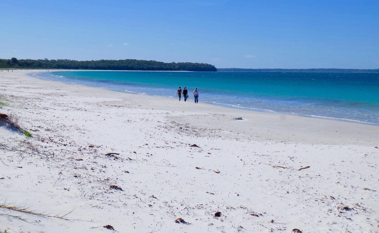 Photo of Callala Beach with white fine sand surface