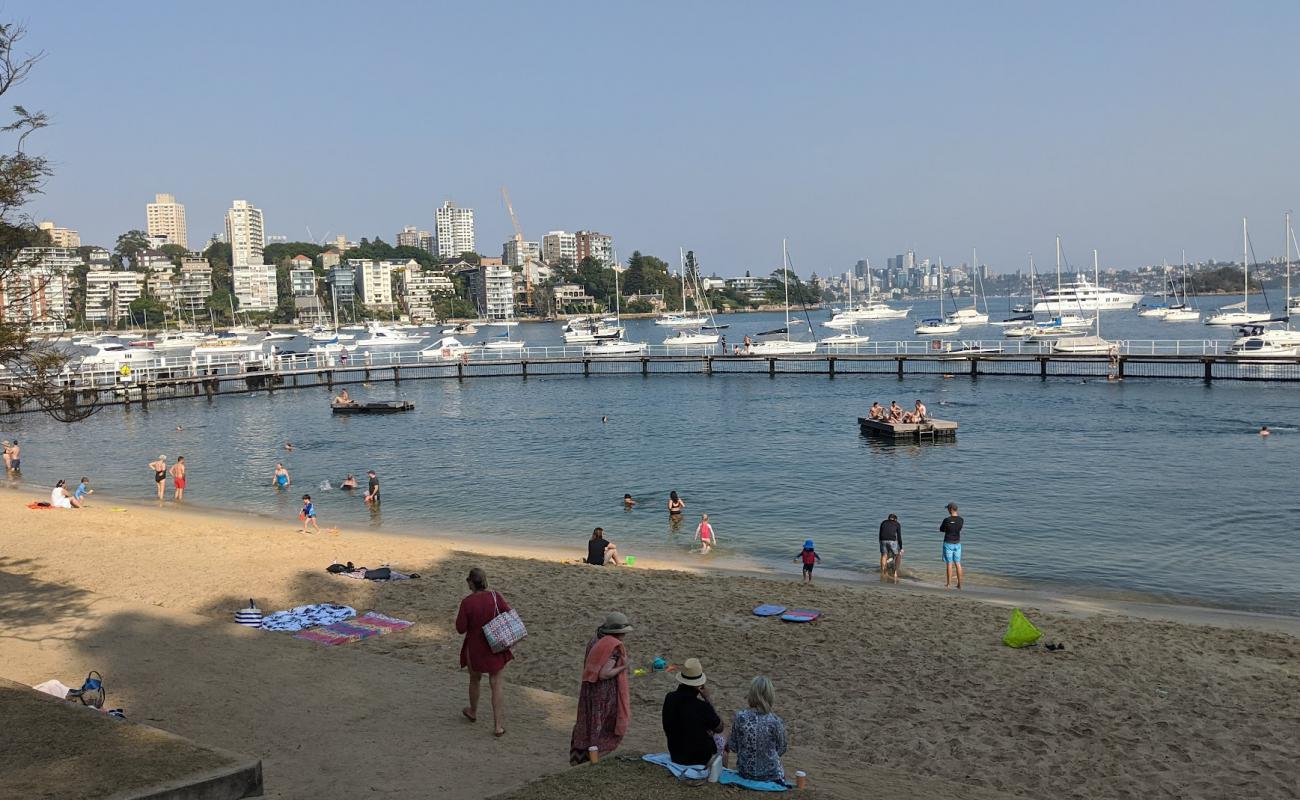 Photo of Seven Shillings Beach with bright fine sand surface