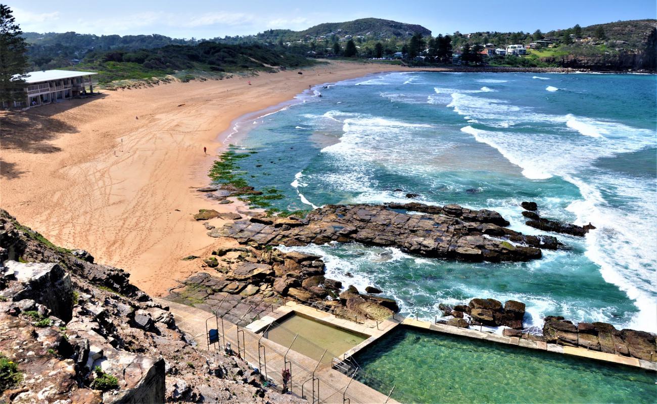 Photo of Avalon Beach with bright fine sand surface