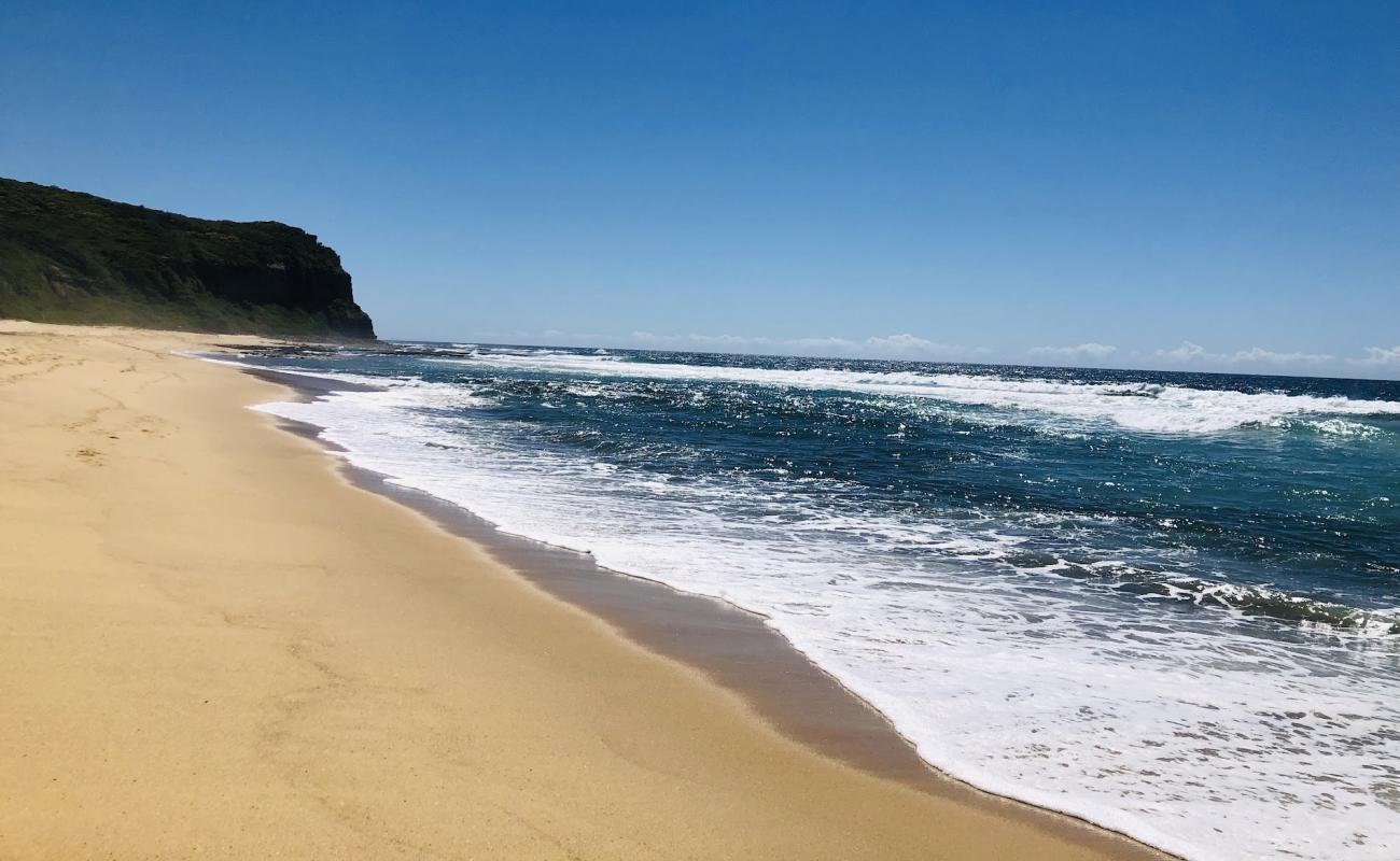 Photo of Dudley Beach with bright sand surface