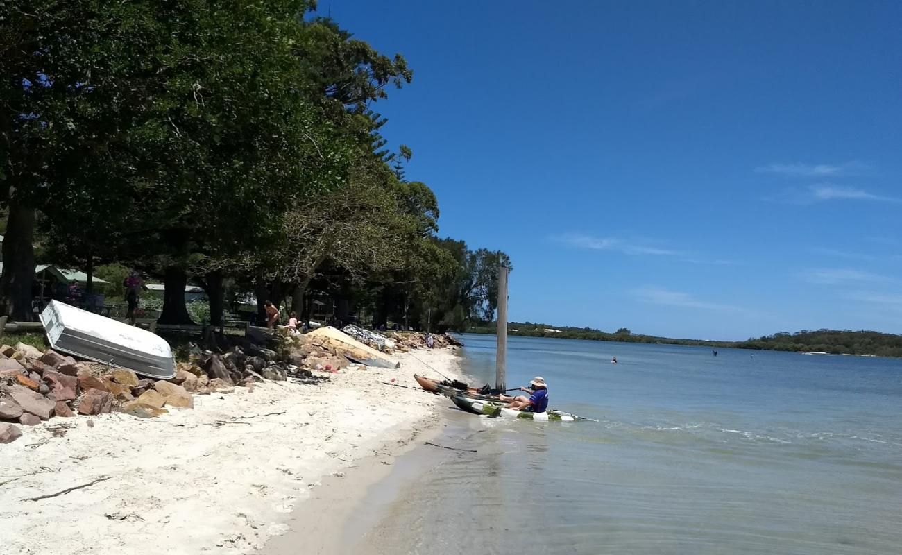 Photo of Taylors Beach with bright sand surface