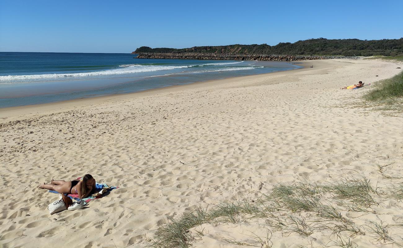 Photo of North Haven Beach with bright sand surface