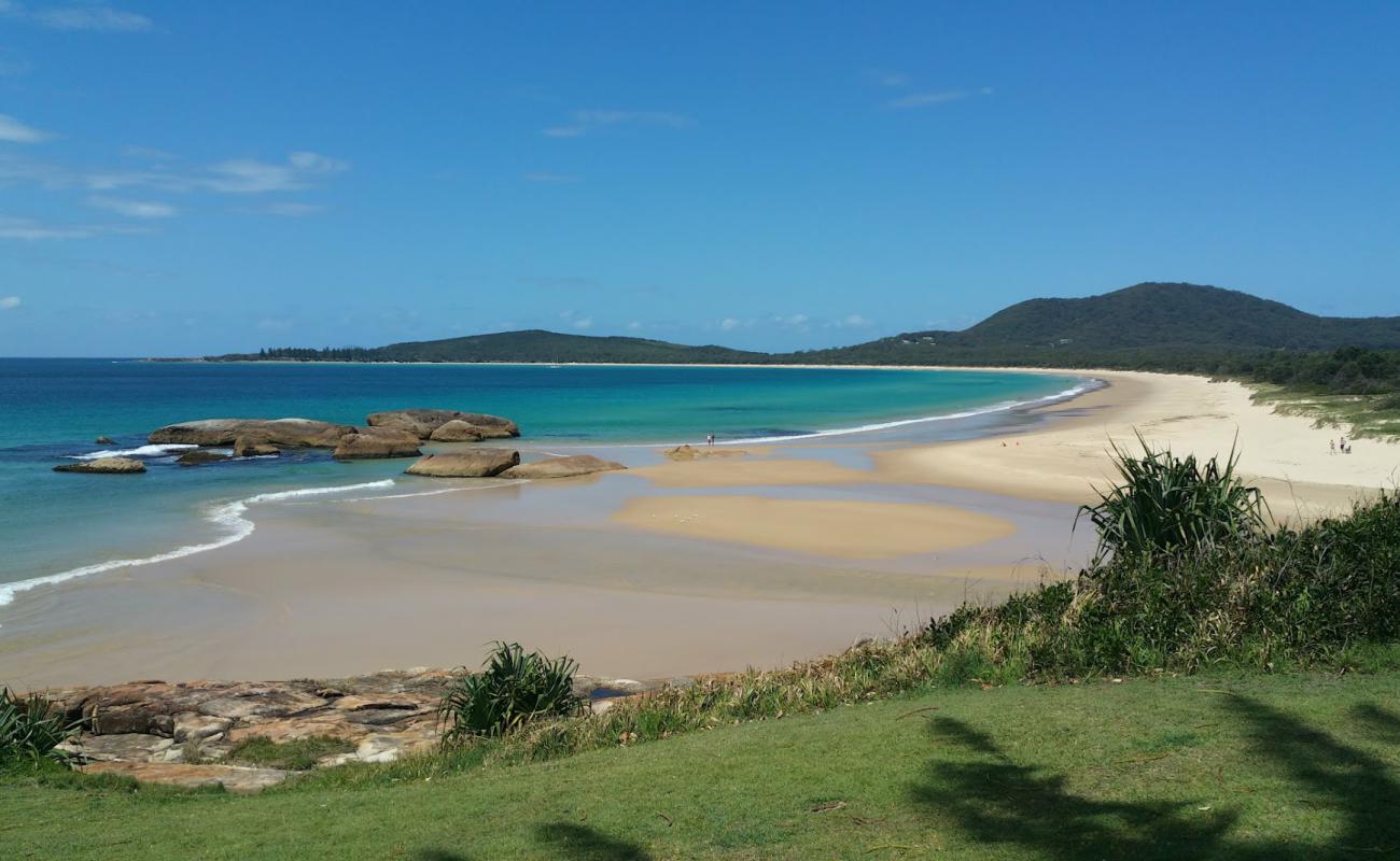 Photo of Trial Bay Front Beach with bright fine sand surface