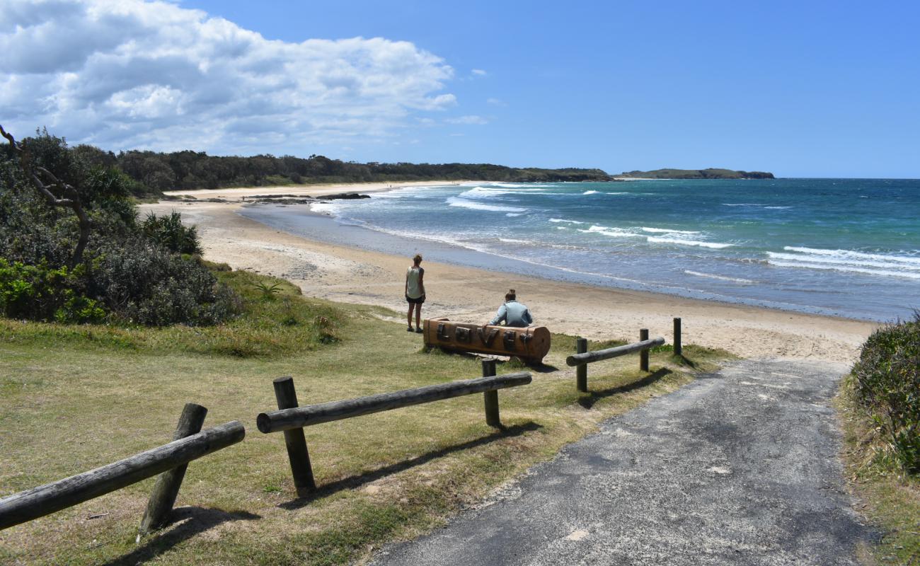 Photo of Emerald Beach with bright sand surface