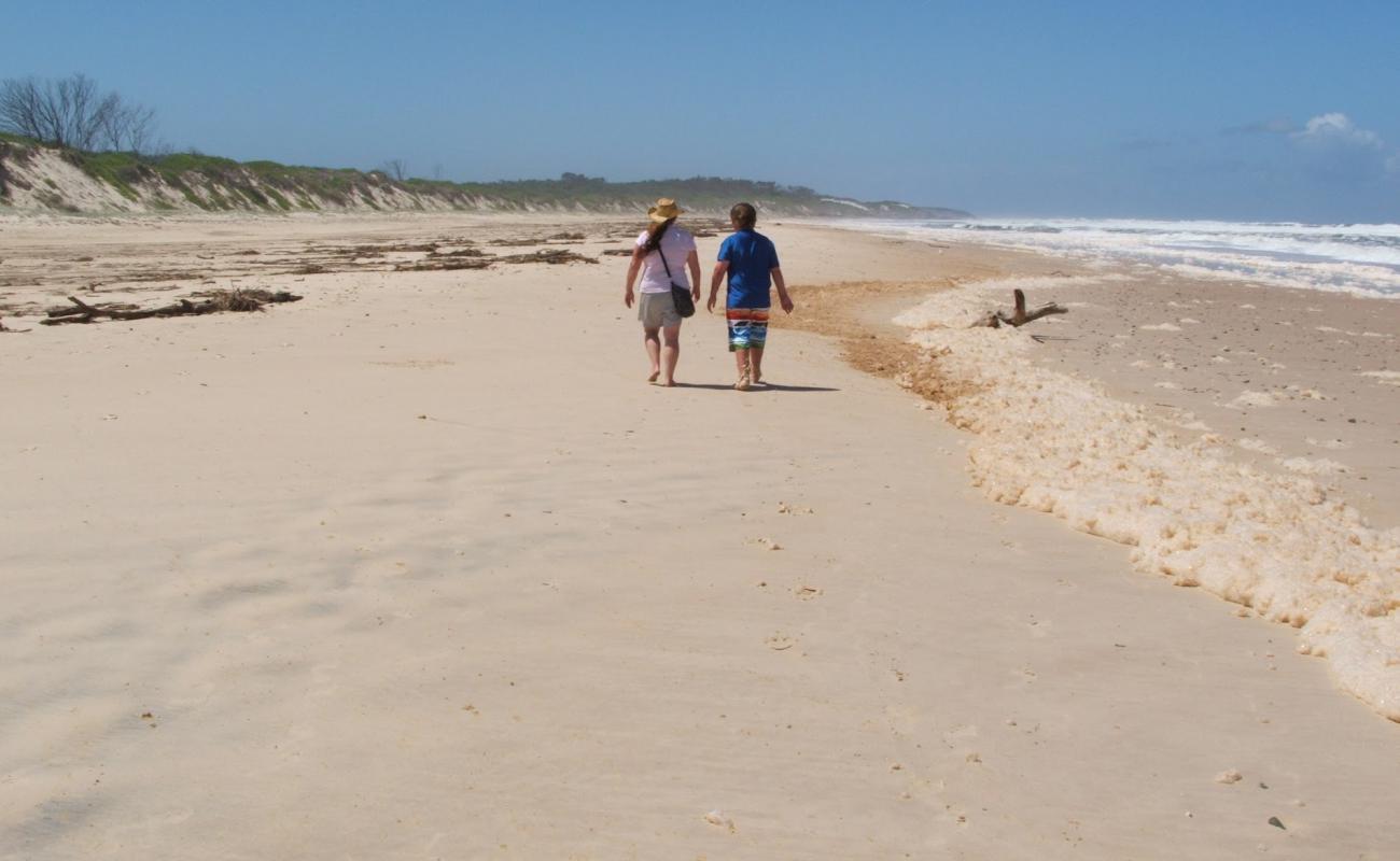 Photo of Shelley Beach with bright sand surface