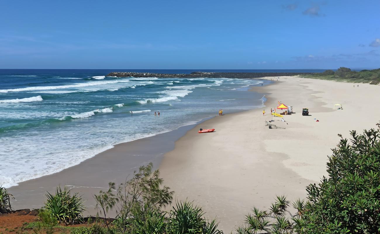 Photo of Ballina Beach with bright sand surface