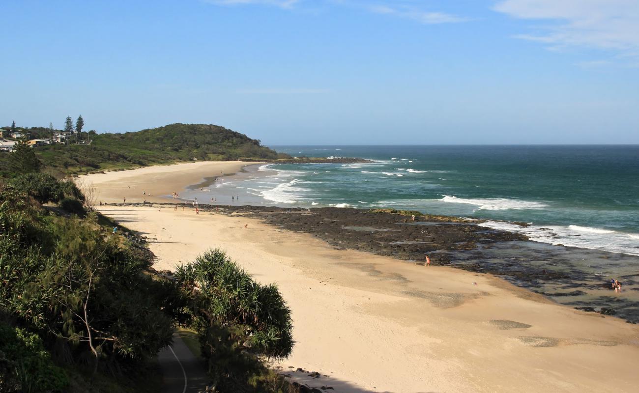 Photo of Shelly Beach with bright sand surface