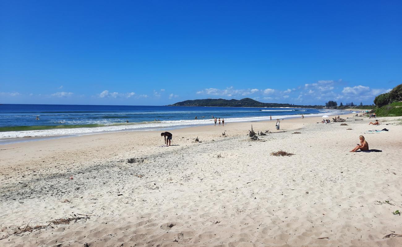 Photo of Belongil Beach with bright sand surface