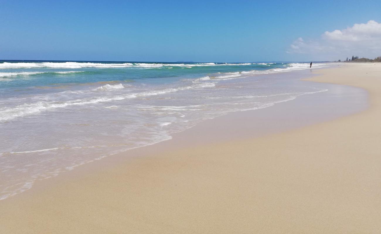 Photo of South Golden Beach with bright sand surface