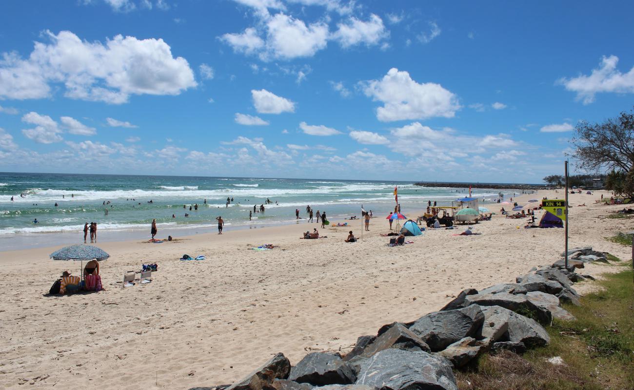 Photo of Kingscliff Beach with bright fine sand surface