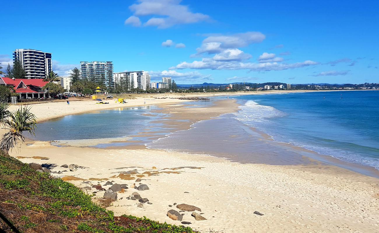 Photo of Kirra Beach with bright fine sand surface