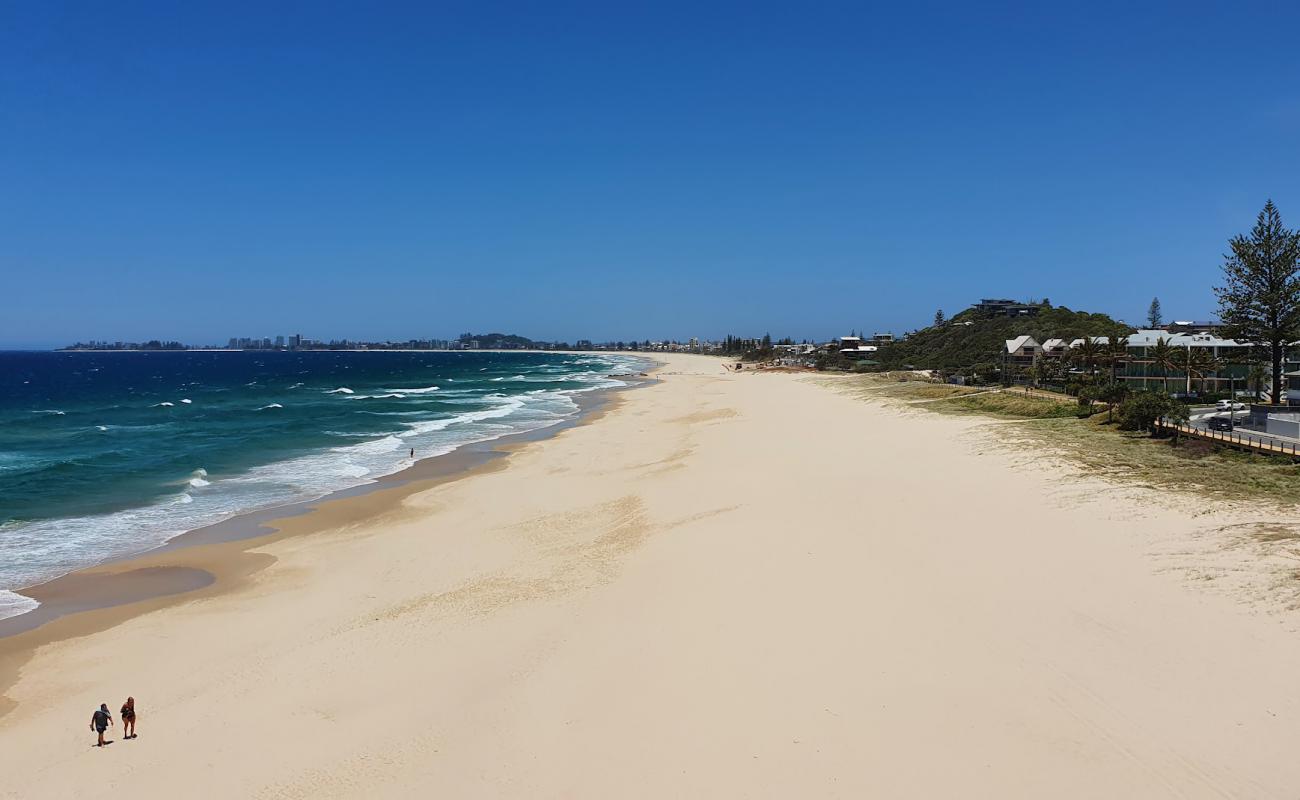 Photo of Bilinga Beach with bright fine sand surface