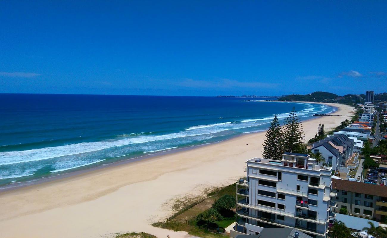 Photo of Pacific Beach with bright fine sand surface