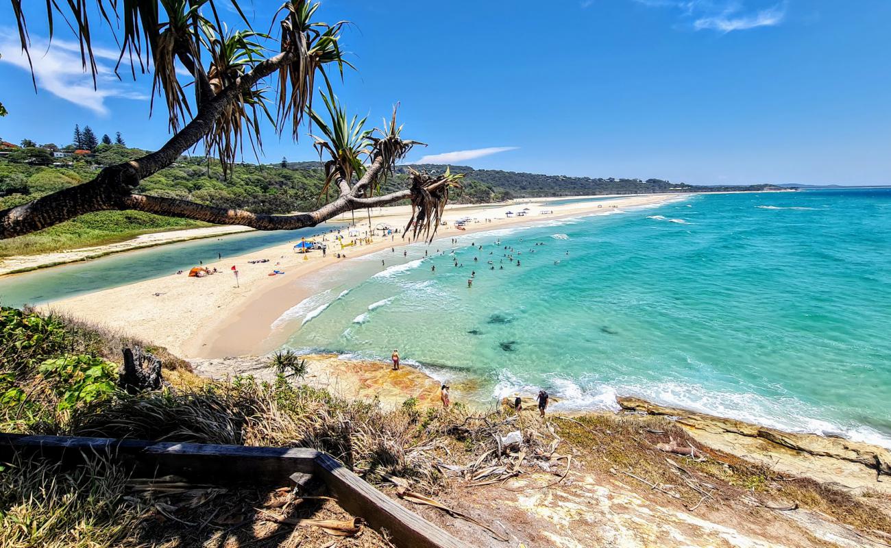 Photo of Cylinder Beach with bright fine sand surface