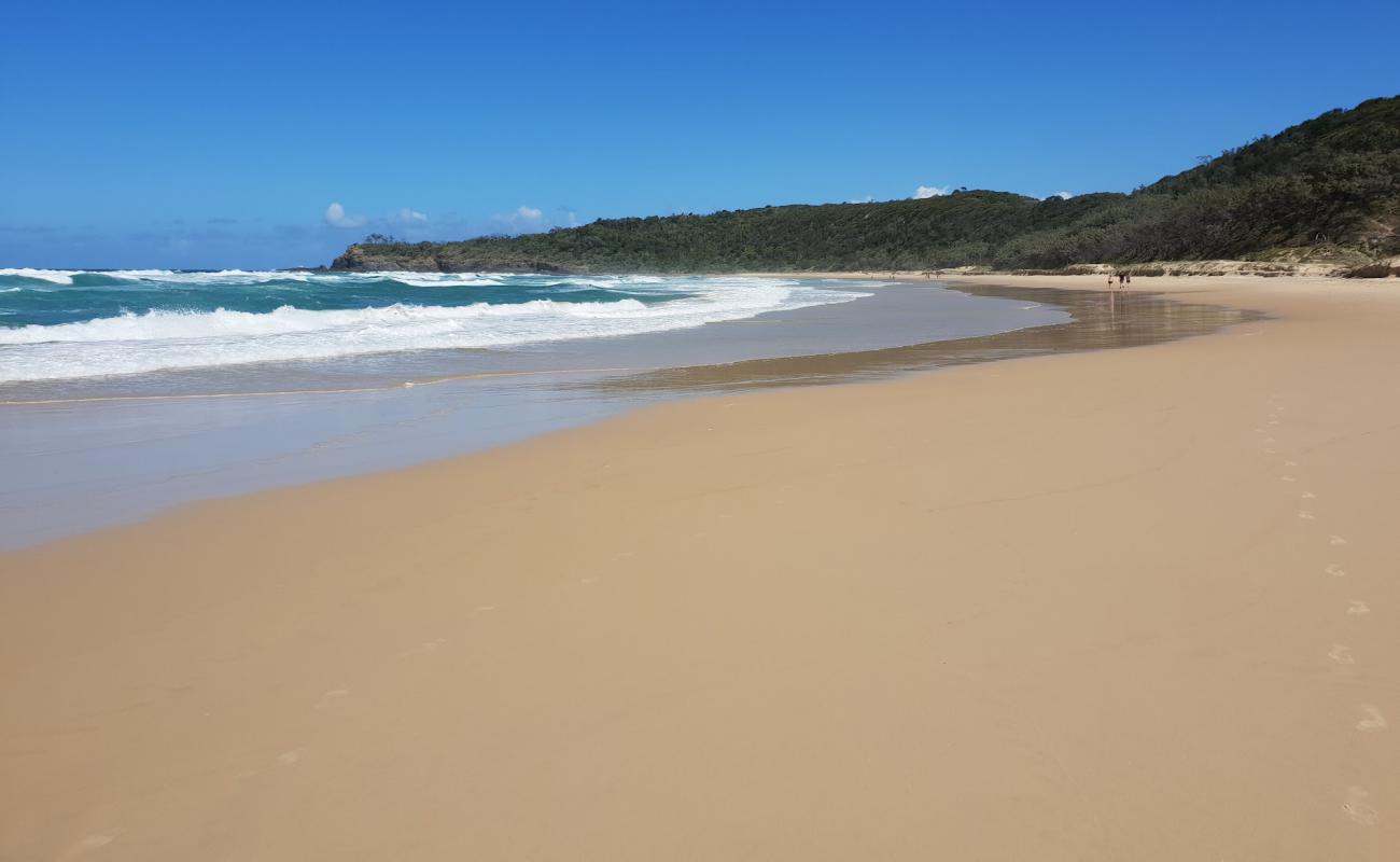 Photo of Alexandria Beach with bright fine sand surface