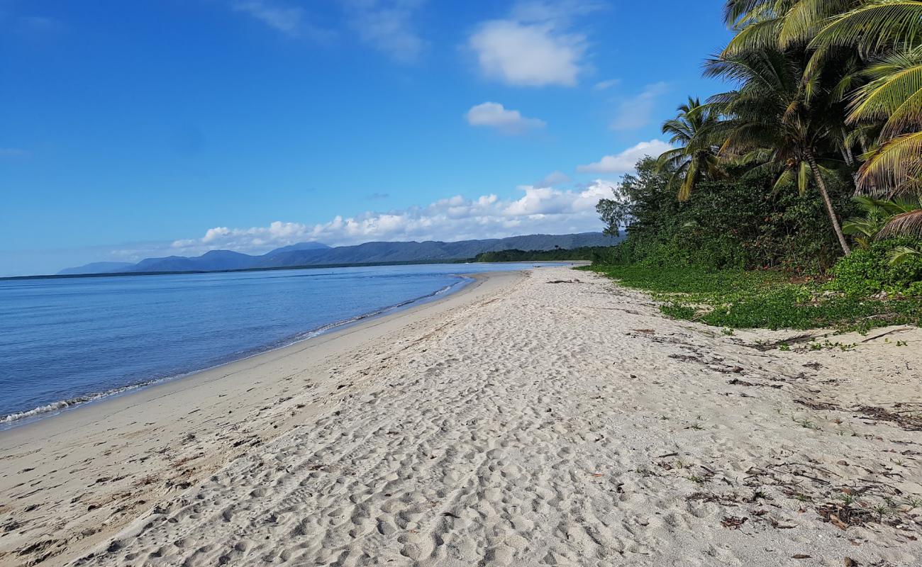 Photo of Newell Beach with bright sand surface