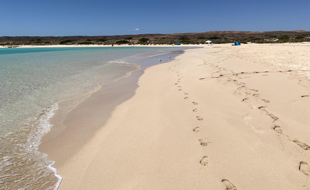 Photo of Sandy Bay with bright fine sand surface