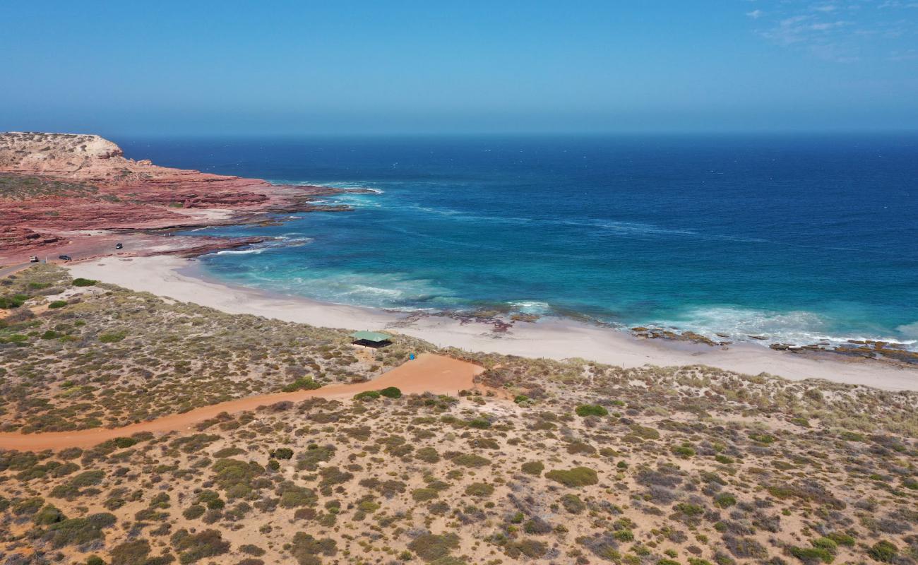 Photo of Red Bluff Beach with bright sand surface