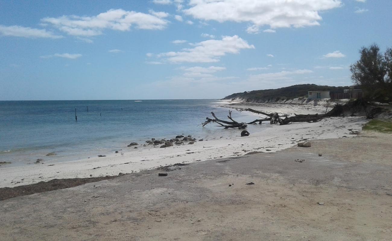 Photo of Freshwater North Beach with bright sand surface