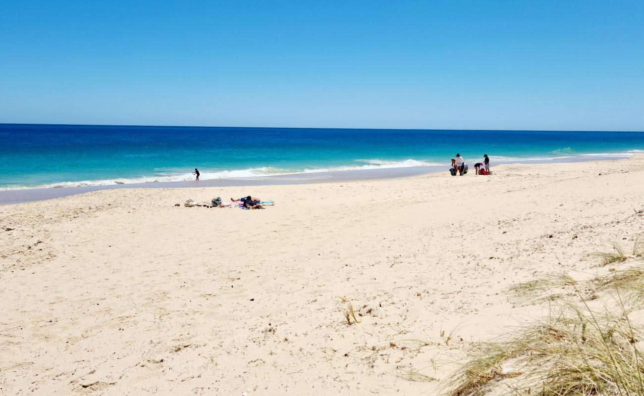 Photo of Preston Beach with bright sand surface