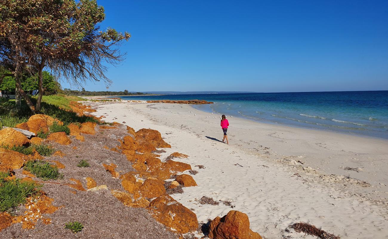 Photo of Busselton Beach with bright sand surface