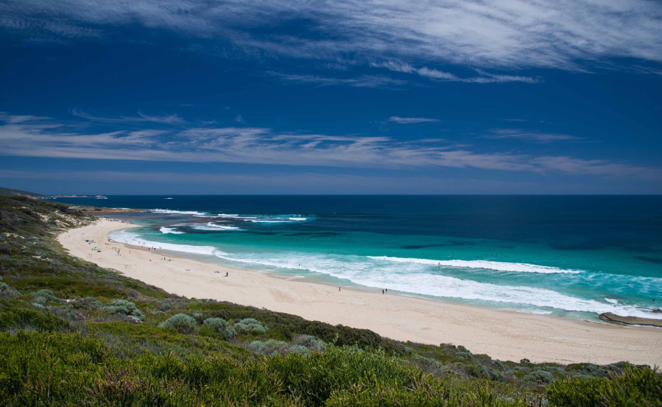 Photo of Yallingup Beach Lookout with bright sand surface