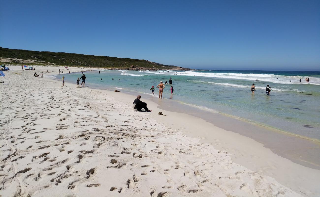 Photo of Redgate Beach with bright fine sand surface