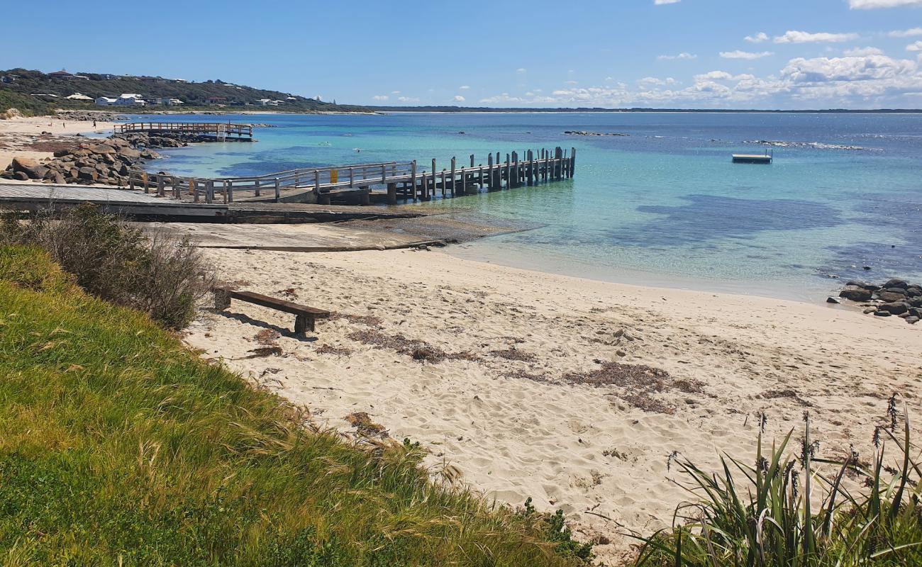 Photo of Granny's Pool Beach with bright sand surface