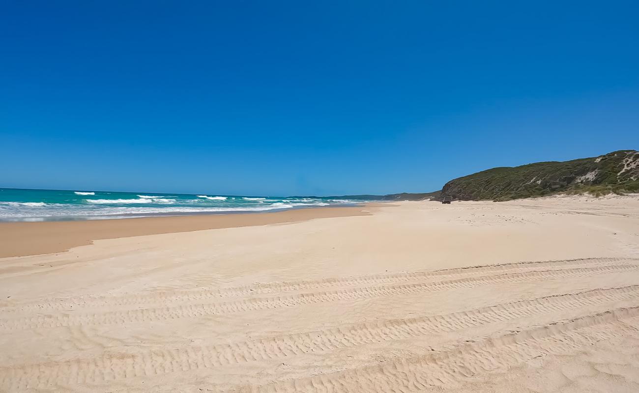 Photo of Jasper Beach with bright sand surface