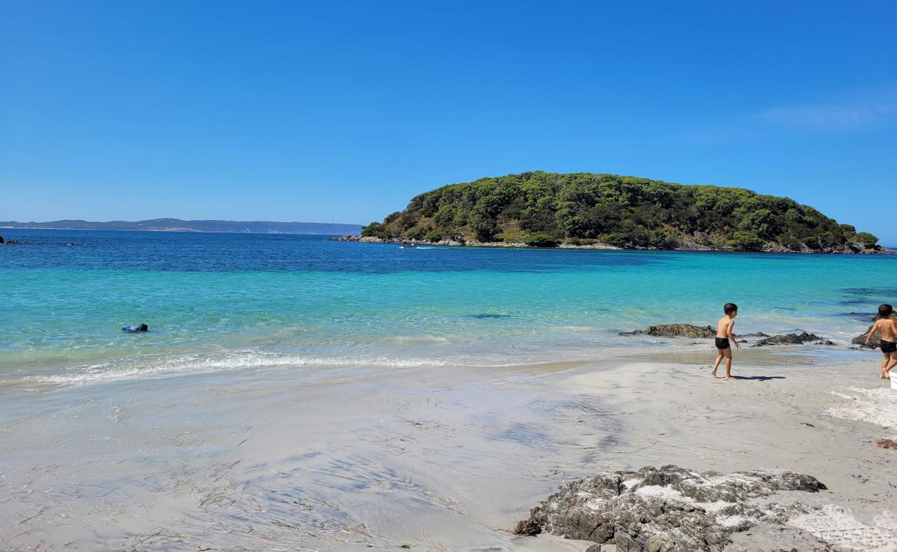 Photo of Hartmans Beach with bright sand surface