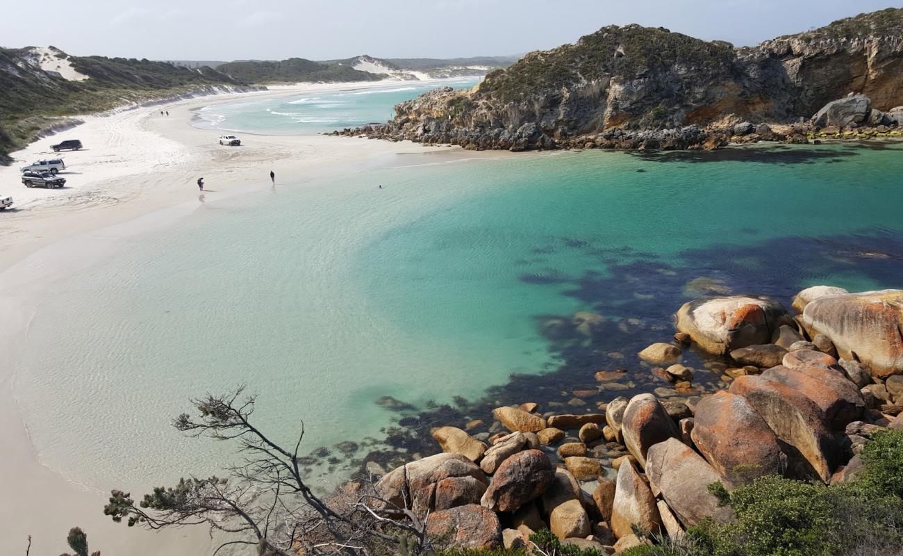 Photo of Nanarup Beach with white sand surface