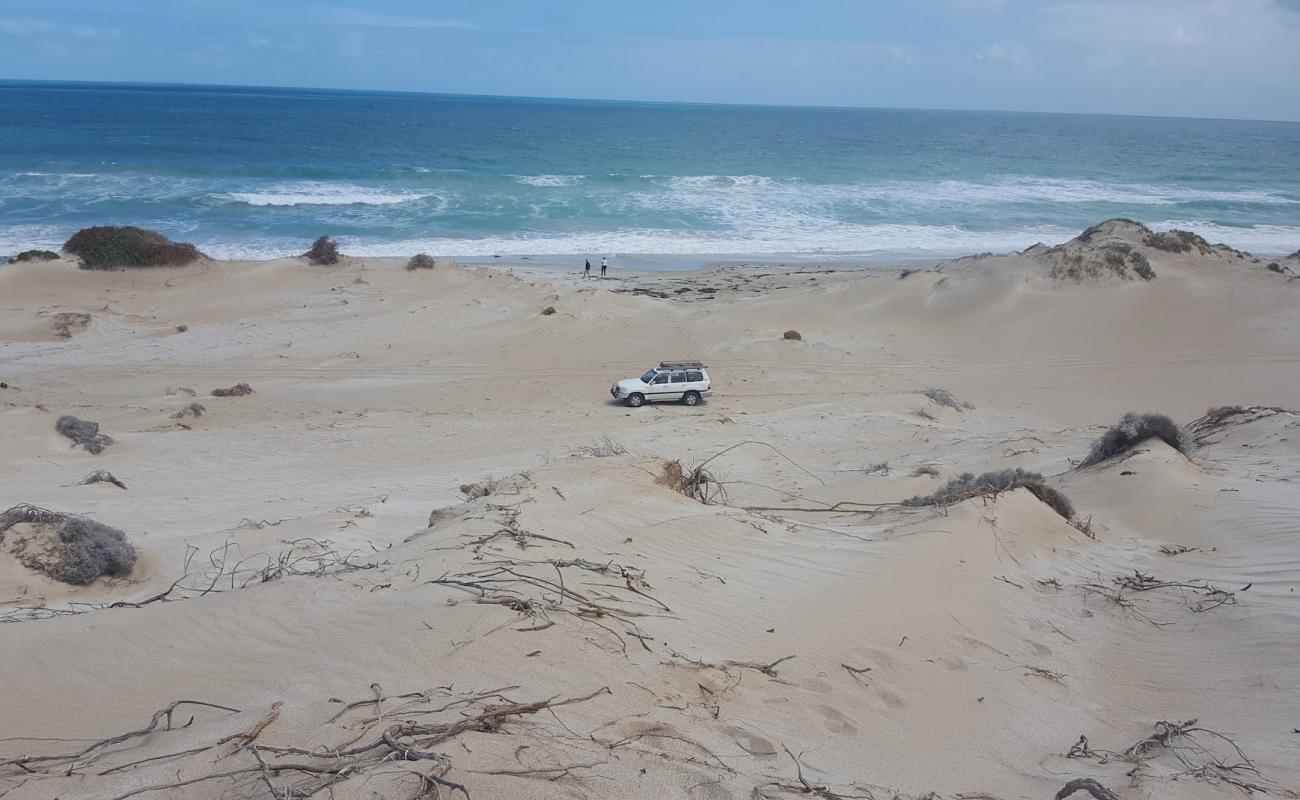 Photo of Davenport Creek Beach with white sand surface