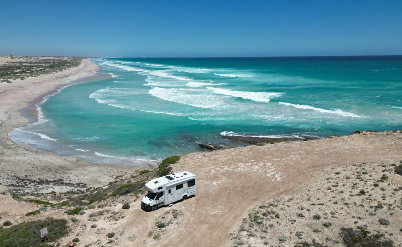 Photo of Talia Beach with bright sand surface