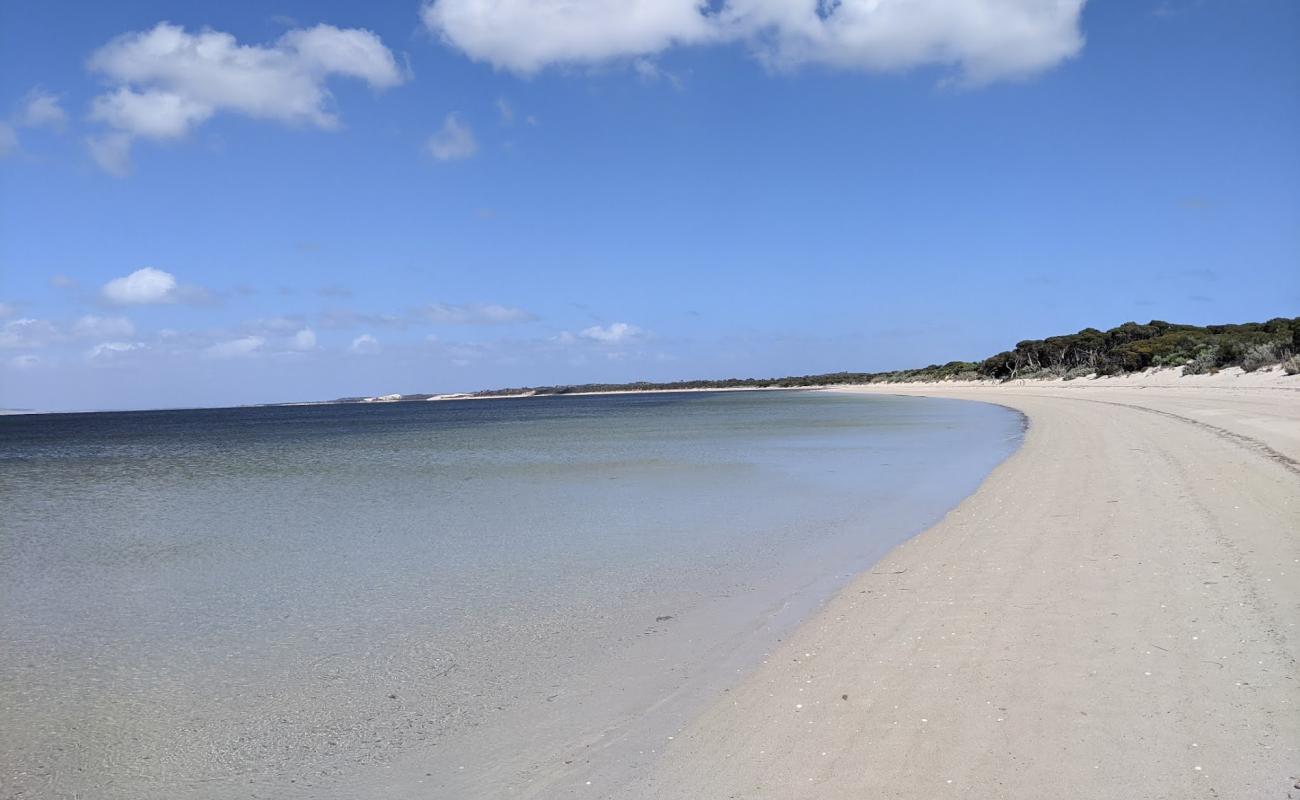 Photo of Morgans Landing Beach with bright sand surface