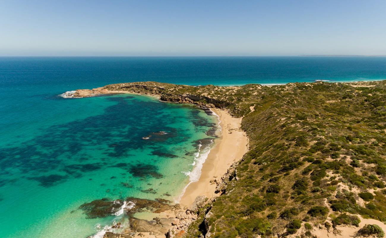 Photo of Butlers Beach with bright fine sand surface