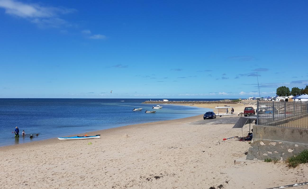 Photo of Port Vincent Beach with bright sand surface