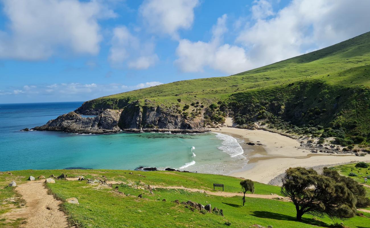 Photo of Blowhole Beach with bright sand surface