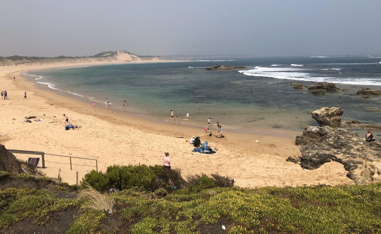 Photo of Peterborough Beach with bright sand surface