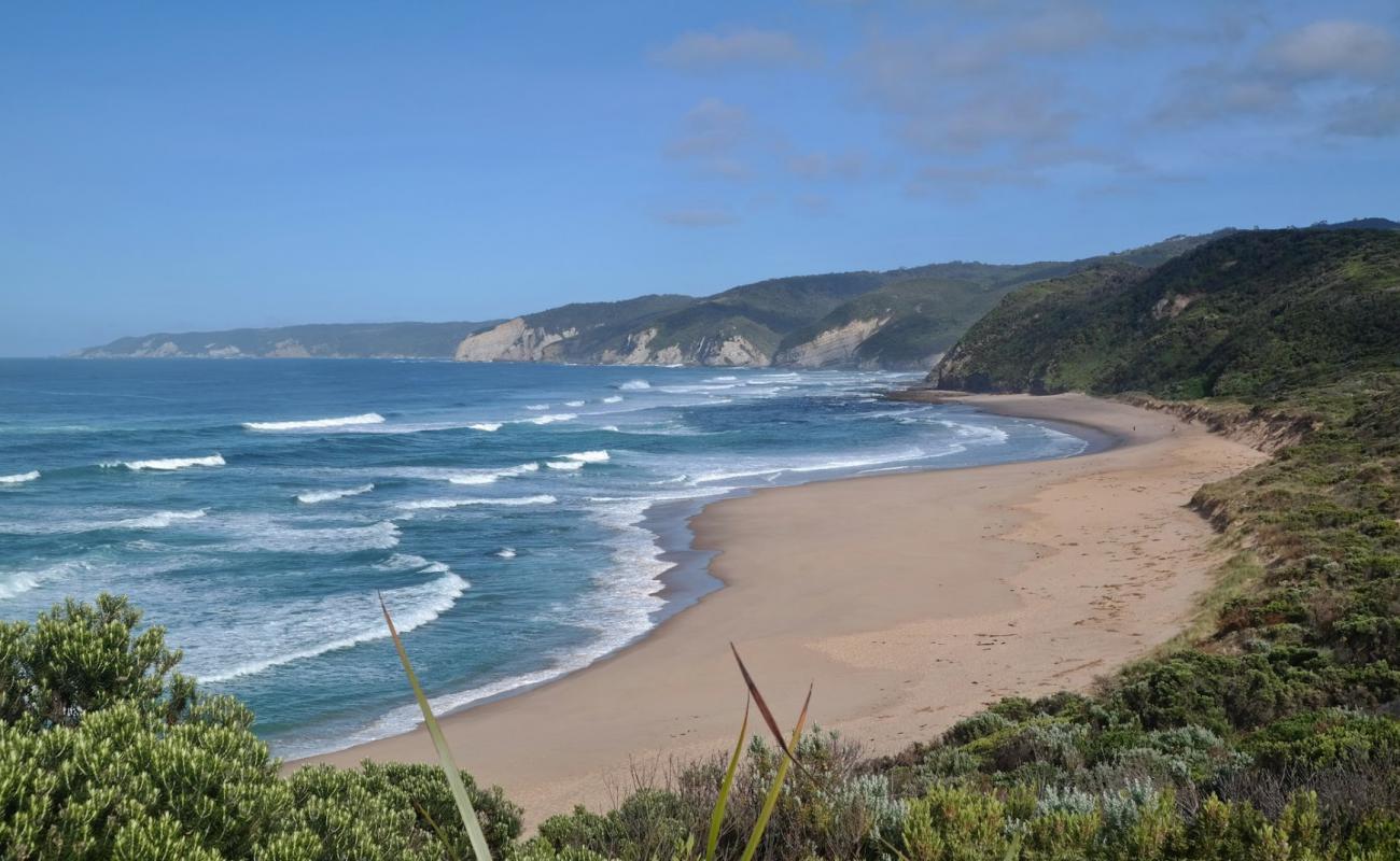 Photo of Johanna Beach with bright sand surface