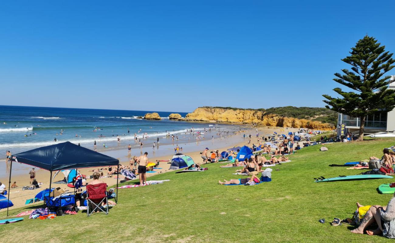 Photo of Torquay Beach with bright sand surface