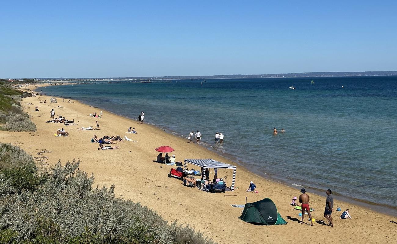 Photo of Mordialloc Beach with bright sand surface