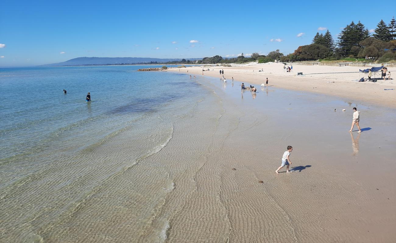 Photo of Rye Beach with bright sand surface