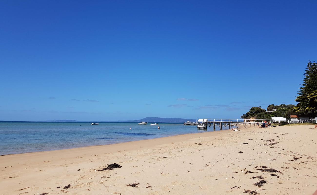 Photo of Sullivan Bay with bright sand surface