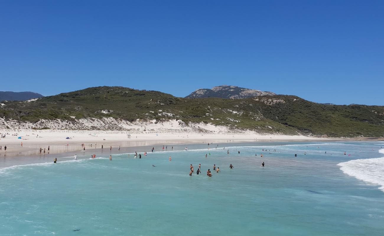 Photo of Squeaky Beach with bright fine sand surface