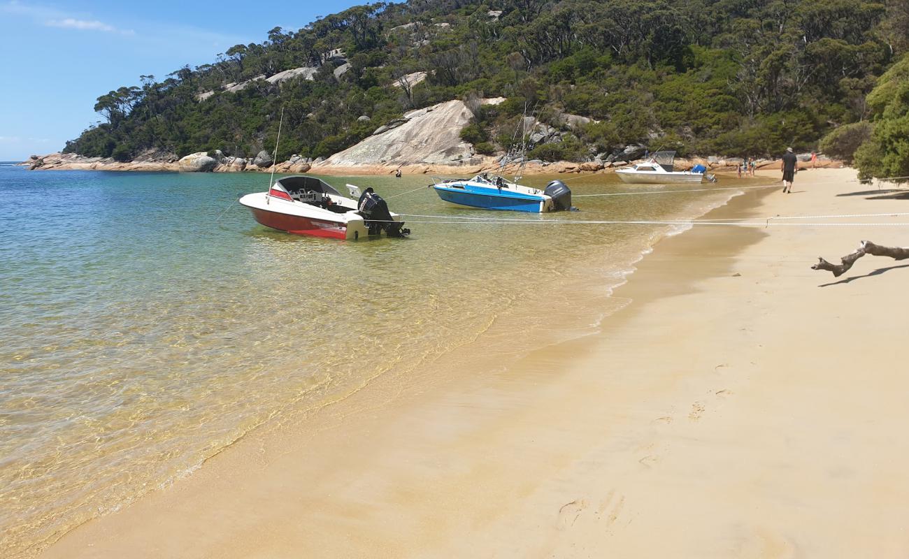 Photo of Refuge Cove Beach with bright fine sand surface