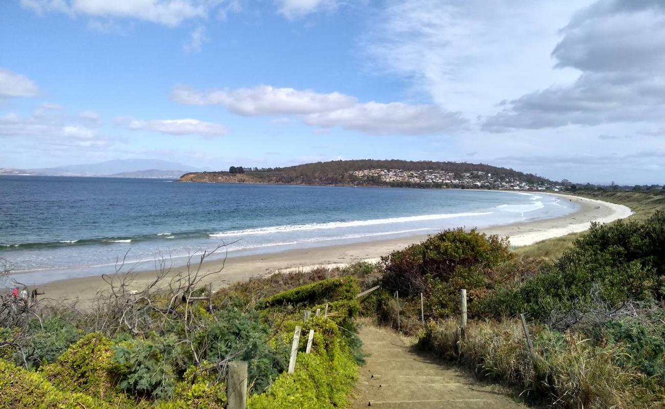 Photo of Primrose Sands Beach with bright fine sand surface