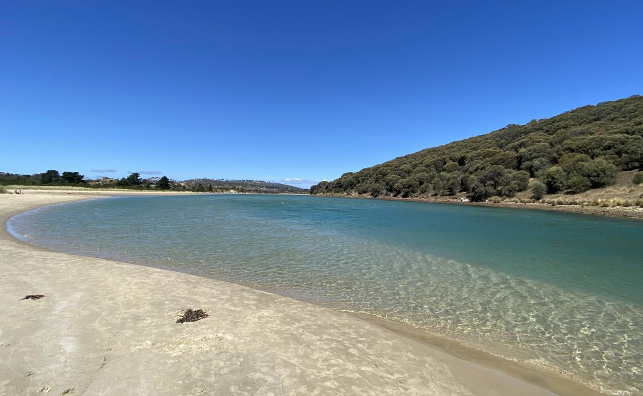 Photo of Carlton Beach with bright sand surface