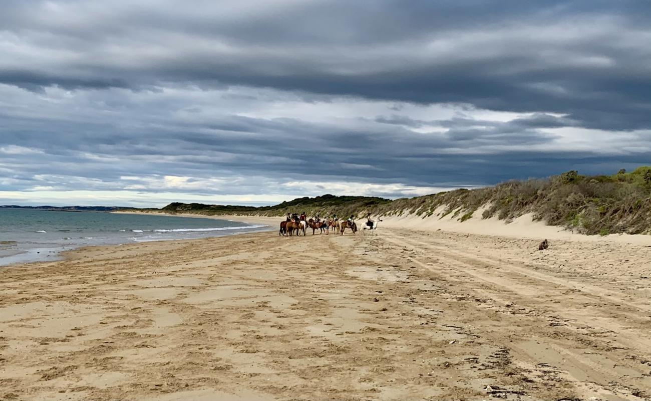 Photo of Millers Beach with bright sand surface