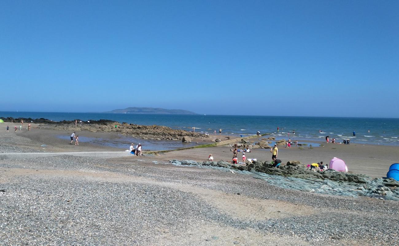 Photo of Donabate Strand with light sand &  pebble surface